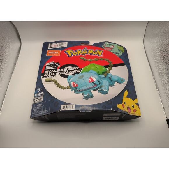 Mega Construx Bloks Pokemon Bulbasaur Set Pack 175 PCS GVK83 - Picture 3 of 3